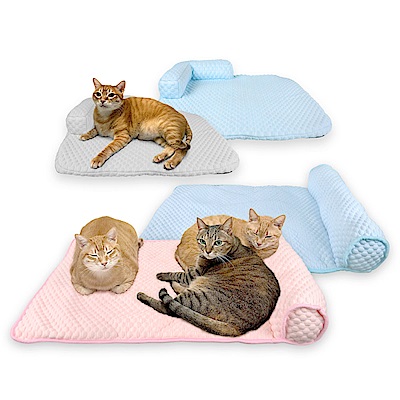 貓本屋 冰豆豆 超涼感 降溫靠枕涼墊均一價