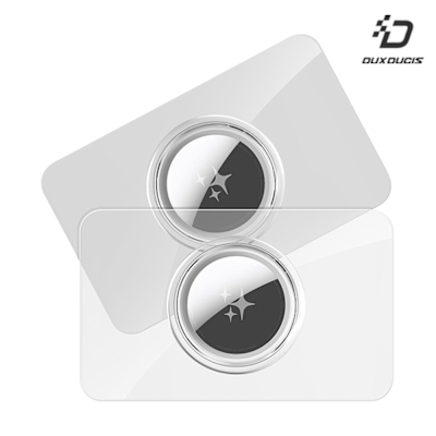 DUX DUCIS Apple 蘋果 AirTag 物品追蹤器 PC 卡片式保護套(二入)