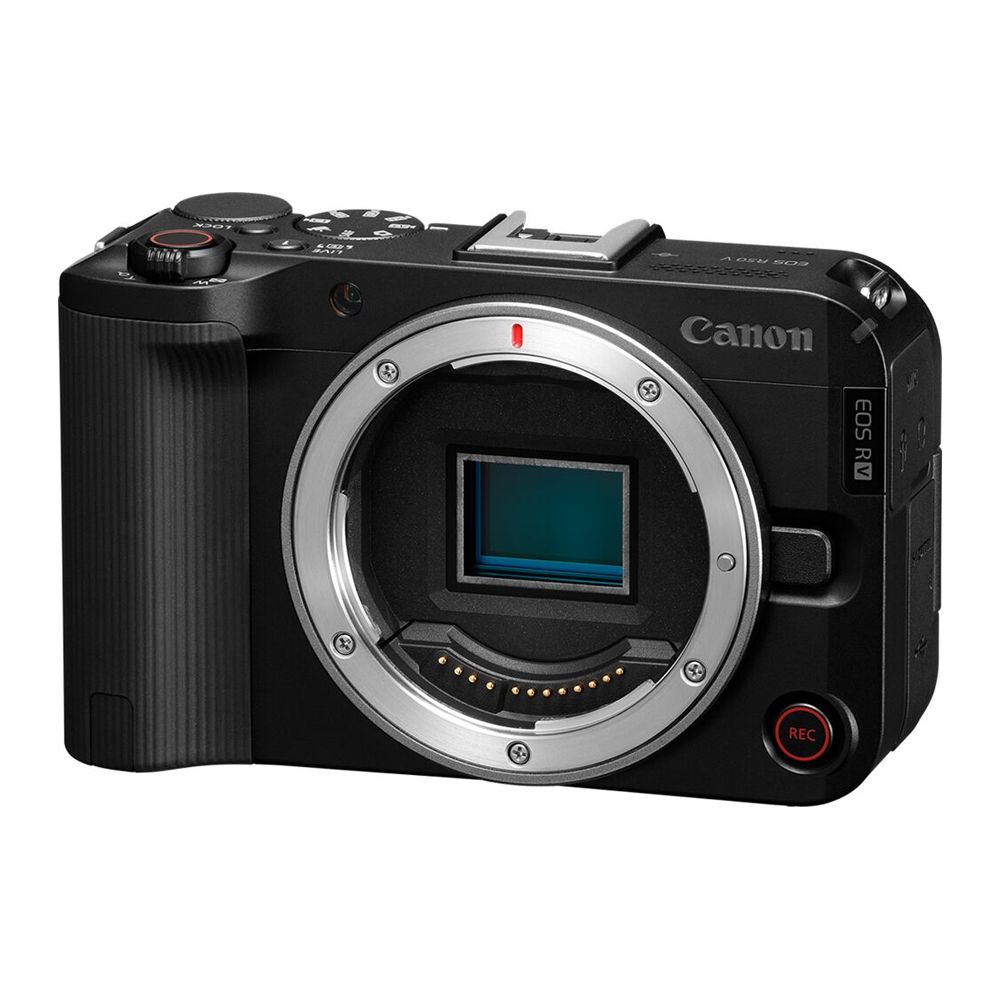 Canon EOS R50 V R50V 黑色機身+ RF-S 18-45mm IS STM 銀色鏡頭拆鏡白