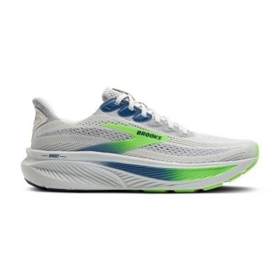 Brooks 布魯克斯 Ghost 17 [1104421D454] 男 慢跑鞋 跑鞋 路跑 避震緩衝象限 灰 綠