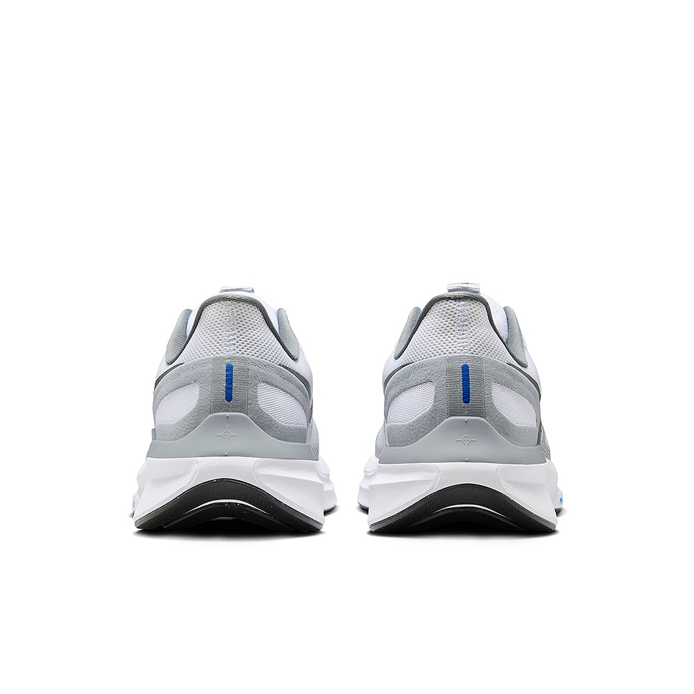 NIKE 慢跑鞋男鞋運動鞋緩震AIR ZOOM STRUCTURE 25 灰白DJ7883-111