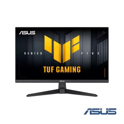 ASUS華碩 VG279QE5A 是一款27吋IPS面板電競螢幕，提供1920x1080最高解析度與1ms超低反應時間，支援HDMI與DisplayPort訊號輸入，內建USB3.2插槽與高亮度300cd/㎡，擁有178°水平與垂直可視角度，支援16.7M色彩，並具備VESA AdaptiveSync與三年保固，是電競玩家必買的高規格螢幕。