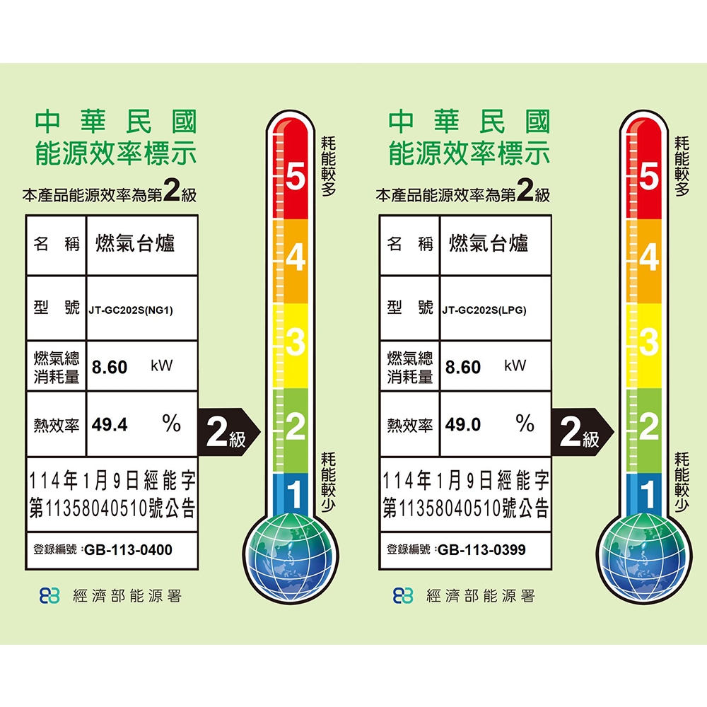 JTL喜特麗 JT-GC202S - 詳情1