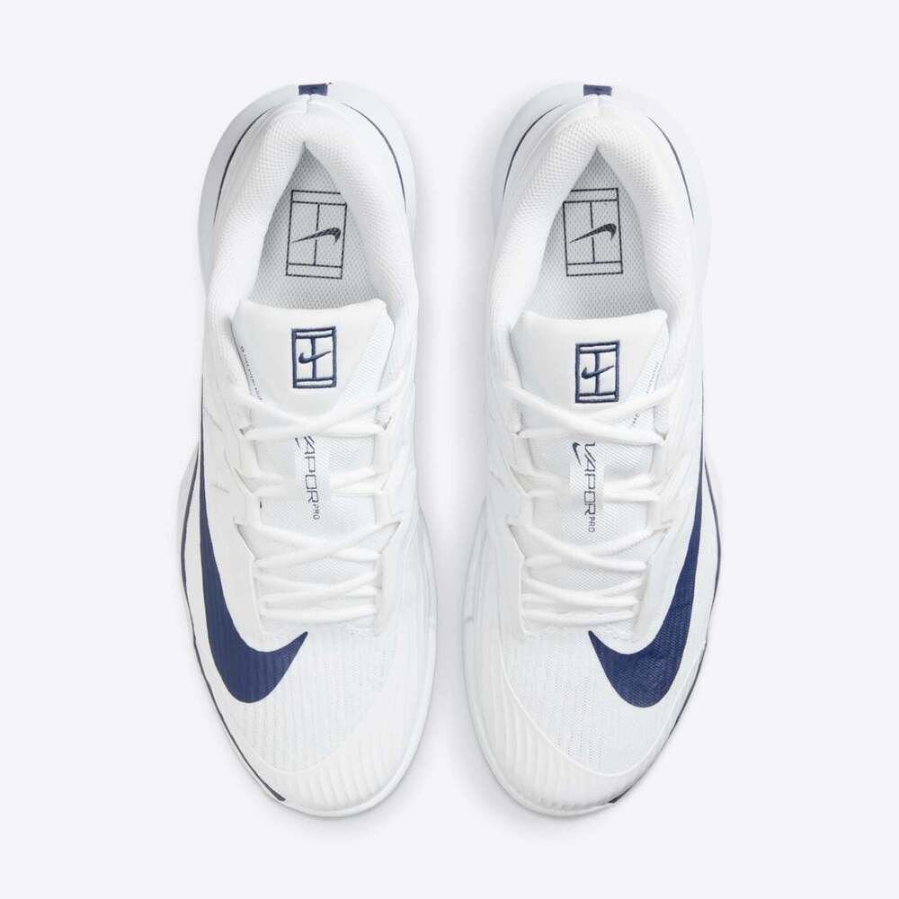 Nike 耐吉Vapor Pro 3 Premium [HJ6771-100] 男網球鞋運動鞋硬地白深藍
