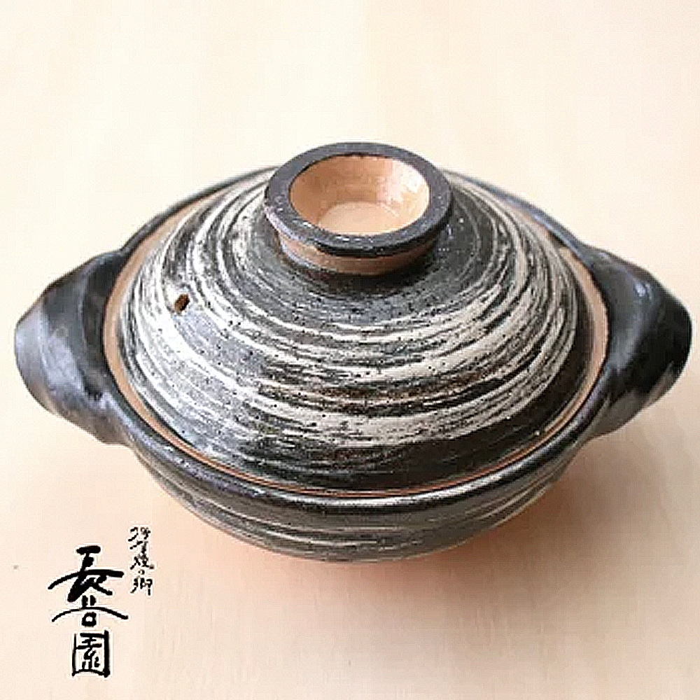 日本長谷園伊賀燒刷毛目伊賀土鍋1~2人(800ML) | 湯鍋26cm以上| Yahoo