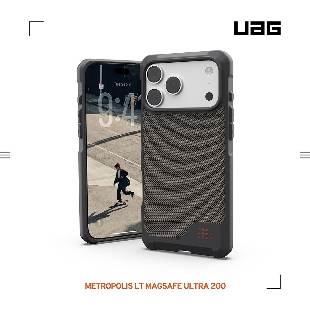 UAG iPhone 18/17 Pro/Pro Max 磁吸耐衝擊都會保護殼-Ultra 200 (支援MagSafe 手機殼)