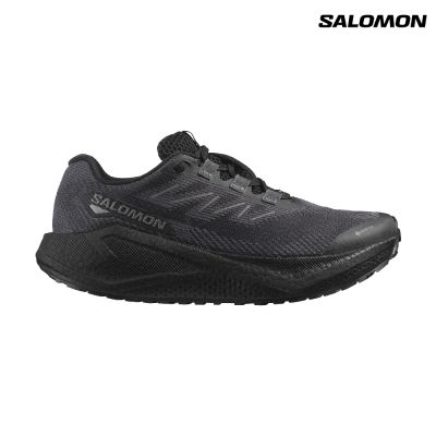 【Salomon索羅門】AERO BLAZE 3 GRVL GORE-TEX 女款 防水運動鞋 黑/灰