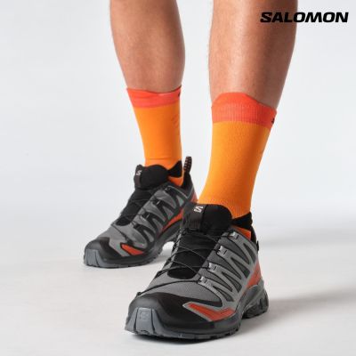 【Salomon索羅門】XA PRO 3D V9 GORE-TEX 男款 健野鞋 湍流/黑/煅赭石