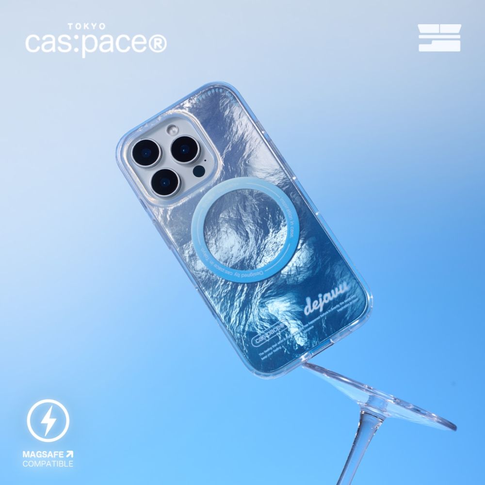 cas:pace 藍色dejavu 磁吸款手機殼MagSafe iPhone 17 Pro / 17 Pro Max (iPhone17Pro)
