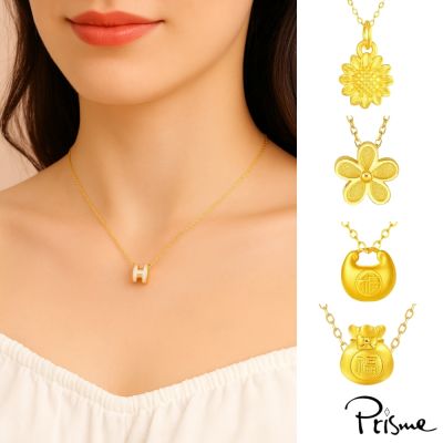 【Prisme Gold】金點心願黃金項鍊(約0.02錢±0.01) 均價任選