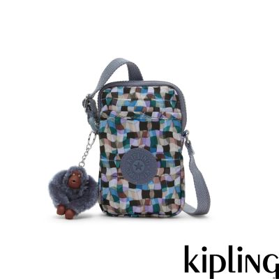 Kipling 彩繪玻璃印花可愛長方形小包-TALLY