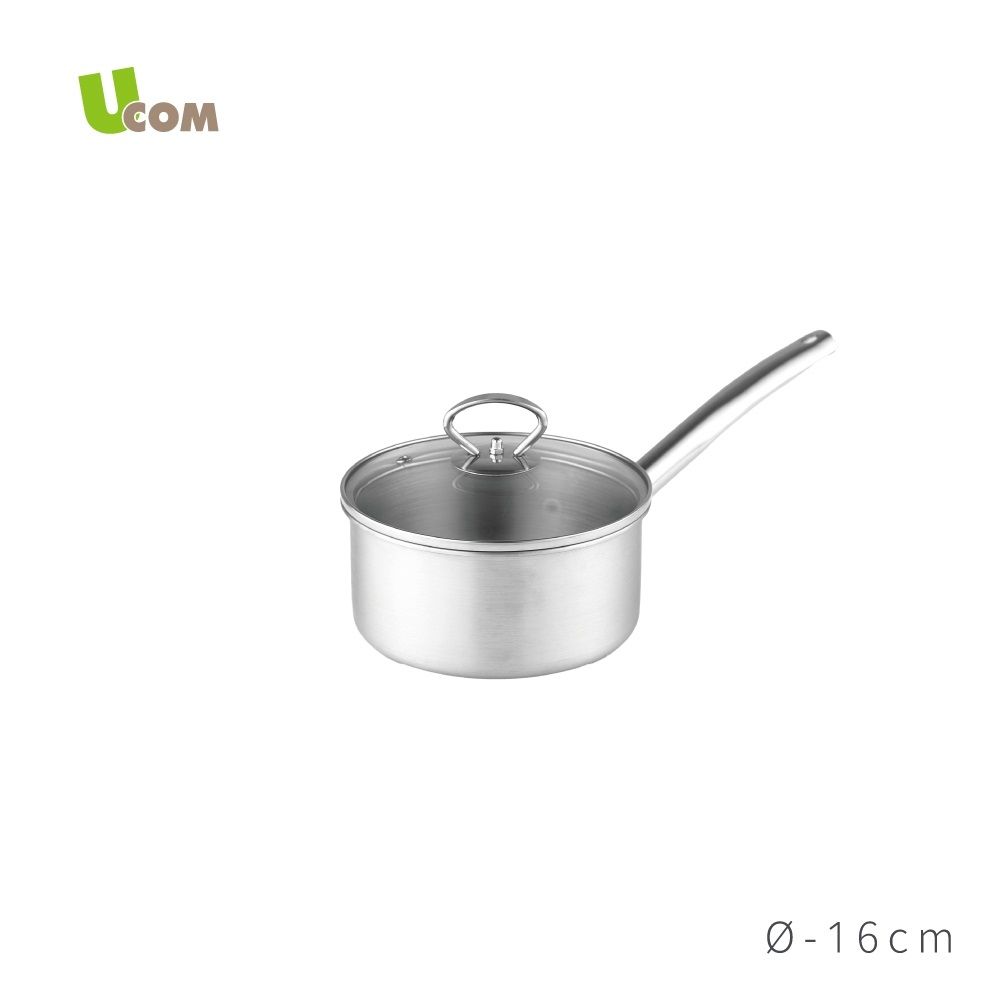 UCOM瑞康屋 複合金鍋匠系列單柄湯鍋16cm