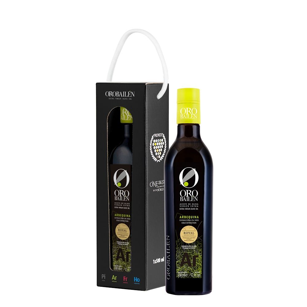 Oro Bailen 皇嘉 皇家級Arbequina特級冷壓初榨橄欖油 500ml 單入經典提盒