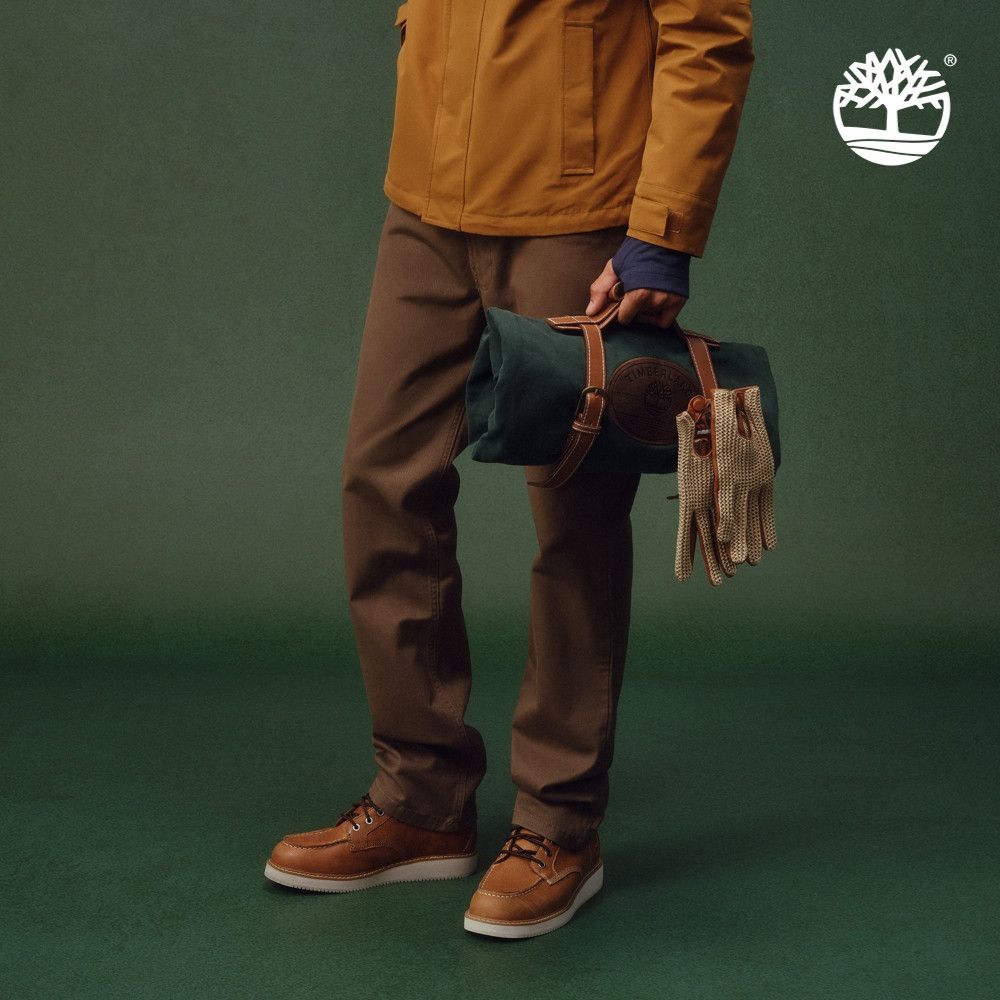 Timberland官方旗艦 男款咖啡色休閒長褲|A5M4XBK0