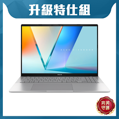 ASUS華碩 ASUS S3607VA 16吋特仕筆電 (i5-13420H/8GB+32GB/2TB SSD/酷玩銀/Vivobook S16)