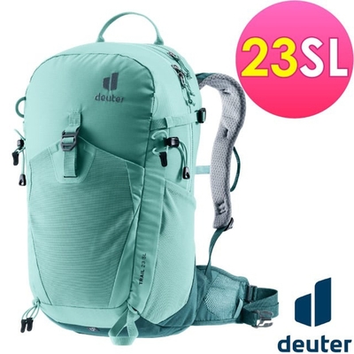 【Deuter】TRAIL 輕量拔熱透氣背包23SL 3440424 湖綠