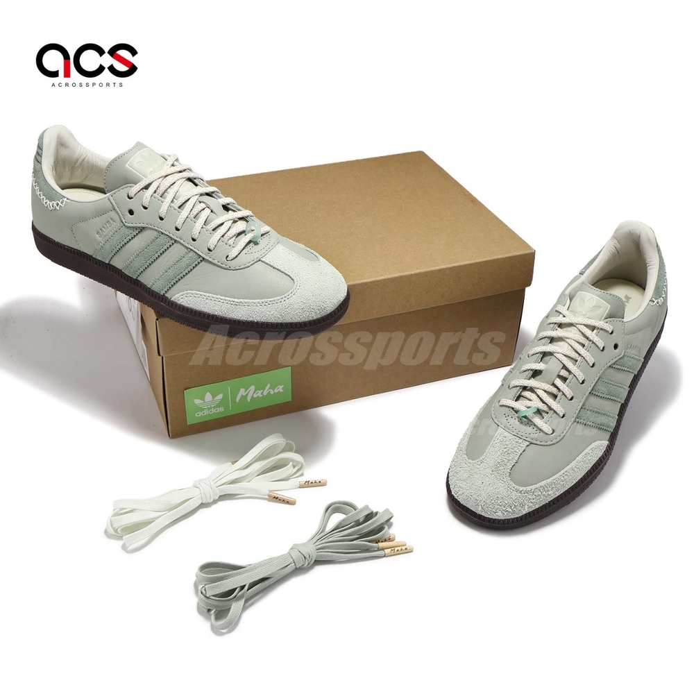 adidas gazelle silver green womens adidas Women Samba OG Leopard. Magic Beige/Ivory main image 1