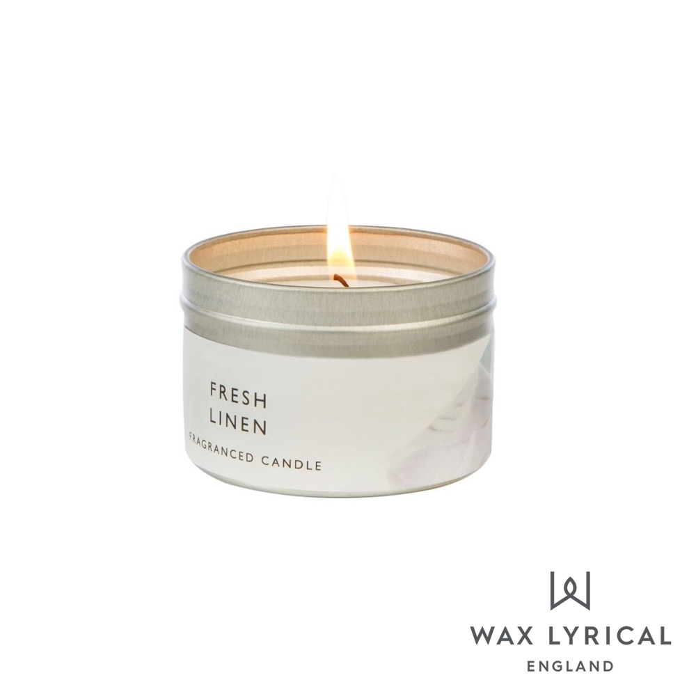 英國Wax Lyrical 英式經典系列香氛蠟燭清新亞麻Fresh Linen 84g | 擴香/蠟燭| Yahoo購物中心