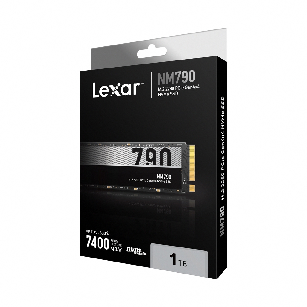 Lexar 雷克沙NM790 M.2 2280 PCIe Gen4x4 NVMe 1TB 固態硬碟| 其他品牌
