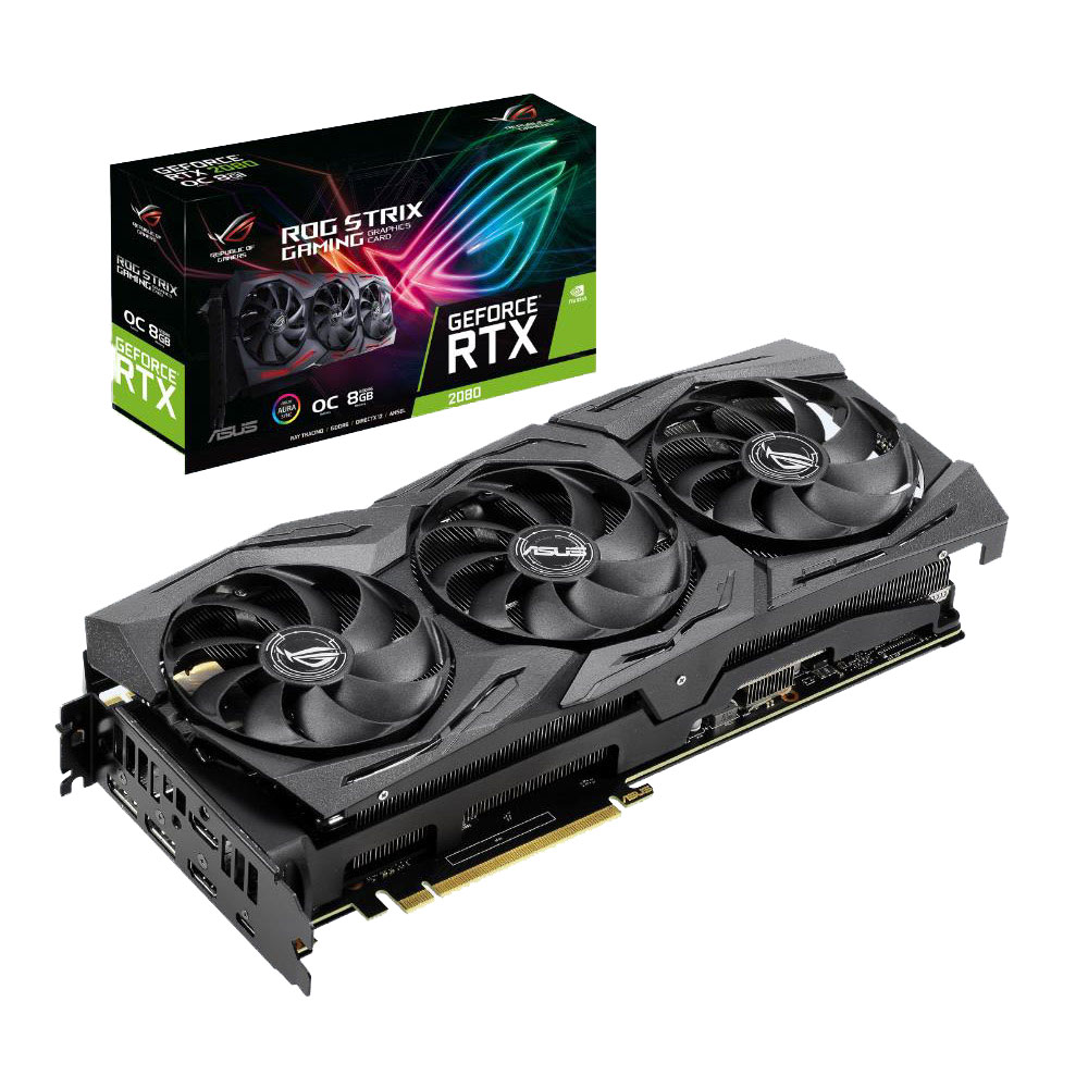 華碩ASUS ROG Strix GeForce RTX2080 O8G GAMING 顯示卡| RTX 2080Ti