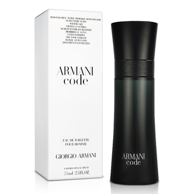 香水(男性用) Giorgio Armani Armani Code 75ml Armani Code 男士淡香水125ml