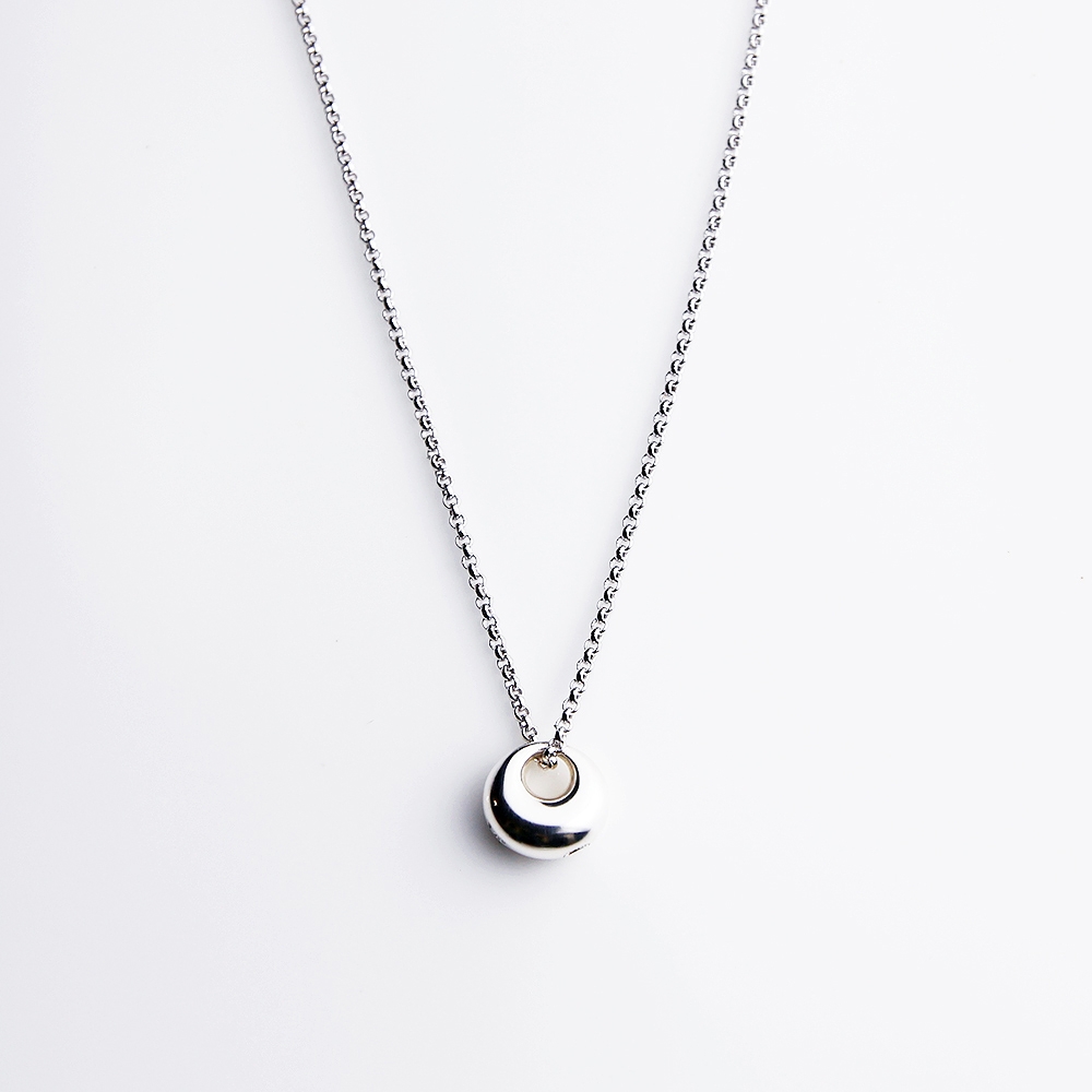 純銀 文鎮 Georg Jensen Forget me knot 永誌不忘純銀頸圈| 項鍊| Yahoo