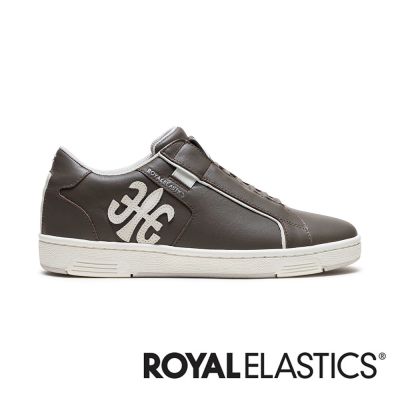 ROYAL ELASTICS Adelaide 灰色真皮時尚休閒鞋 (男) 02651-880