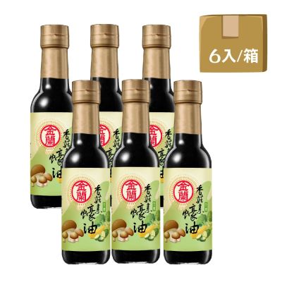 金蘭 香菇素蠔油295ml x6入/箱