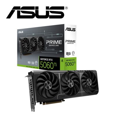 華碩 PRIME-RTX5060Ti-8G 顯示卡+華碩 A23 PLUS MIKU EDITION 初音機殼