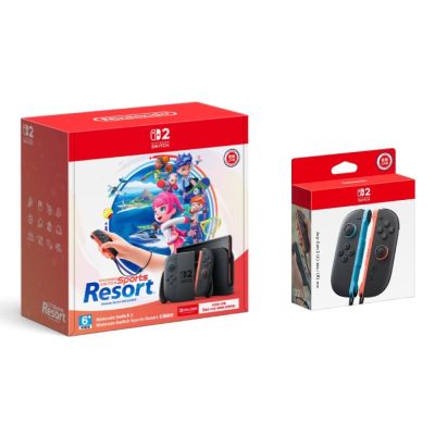 Nintendo任天堂 Switch 2 NS2 Sports Resort 主機組合+NS2 JOYCON 2 台灣公司貨 預計2026/10/22上市出貨