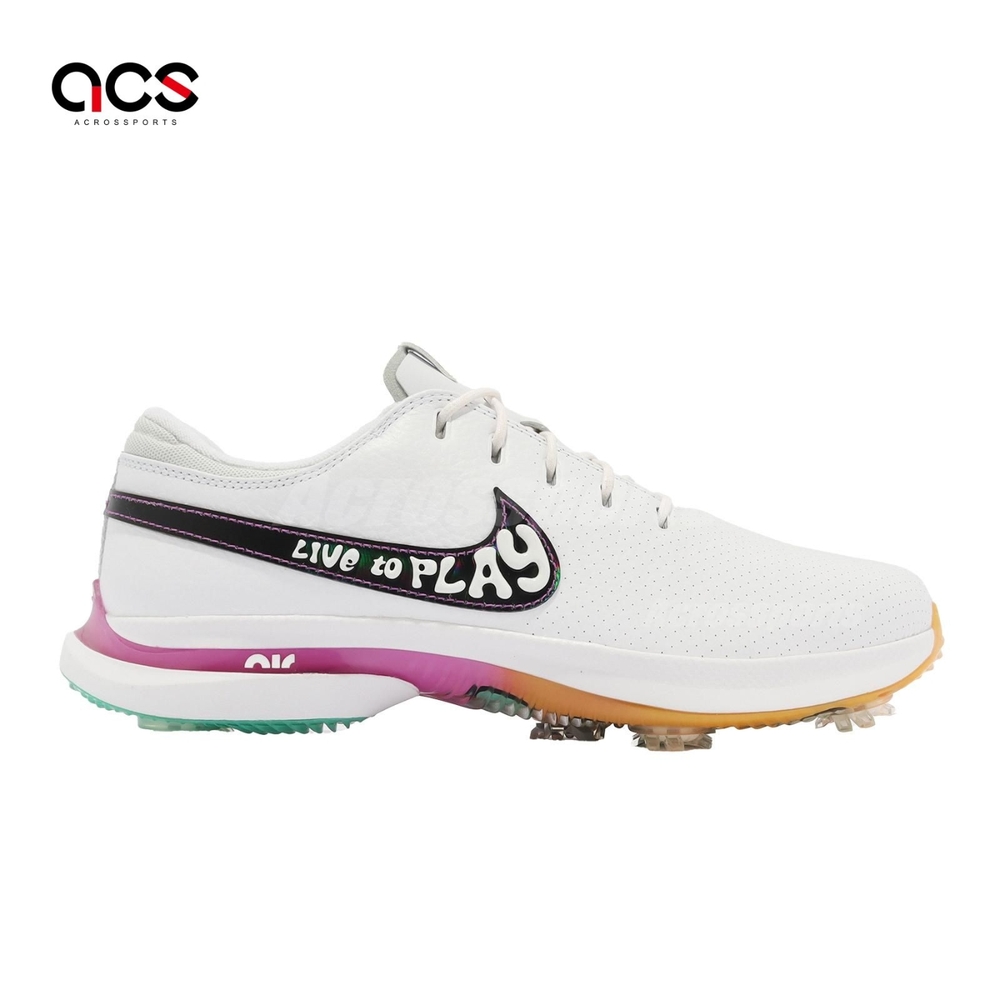 Nike 高爾夫球鞋Air Zoom Victory TR 3 NRG 寬楦男鞋白鞋釘