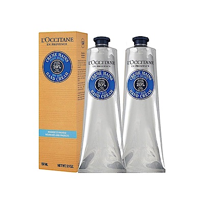 L'OCCITANE歐舒丹 LOCCITANE 歐舒丹 乳油木護手霜 150ml 2入組 國際航空版
