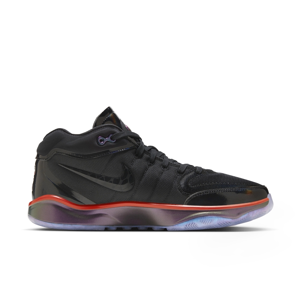 NIKE AIR ZOOM G.T. HUSTLE 2 GTE EP 男運動籃球鞋-黑紅紫-FV4139001
