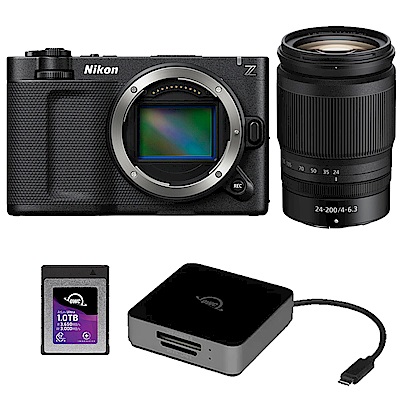 Nikon ZR Z R + 24-200mm 變焦鏡組 公司貨 + OWC Ultra 1TB CFexpress 4.0 記憶卡 + OWC CFexpress B型 SD雙槽讀卡機