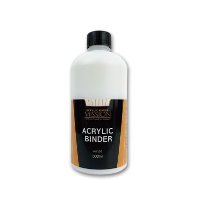 【Mission】壓克力 顏料 黏合劑 500ml / 瓶 MAW-500