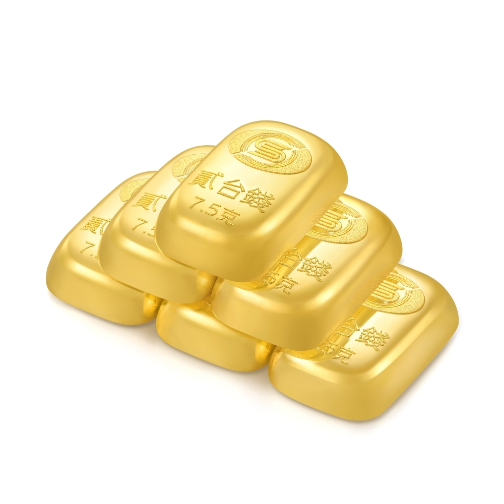 點睛品】貳台錢x6塊黃金金條_計價黃金(共45克) | 點睛品| Yahoo購物中心