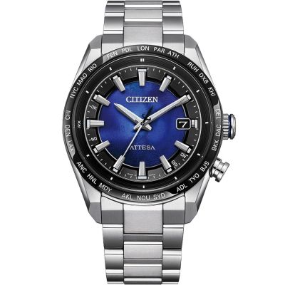 CITIZEN 星辰 UNITE with BLUE 限量鈦金屬光動能 男錶 CB0288-65L