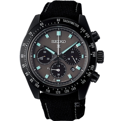 SEIKO 精工 Prospex SPEEDTIMER 黑潮夜視 太陽能計時手錶-(SSC923P1/V192-0AH0C)