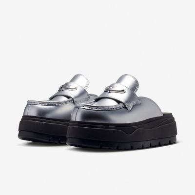 Nike 懶人鞋 W Air Jordan Mule SE 女鞋 銀 厚底 樂福 休閒鞋 IV5071-001