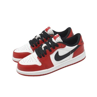 Nike 休閒鞋 Air Jordan 1 OG PS 中童 小朋友 白 紅 喬丹 芝加哥 AJ1 HQ6996-600