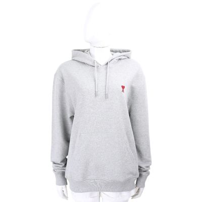 AMI Paris Ami Coeur A刺繡紅心 連帽運動衫 大學T(男女可穿)-3色可選