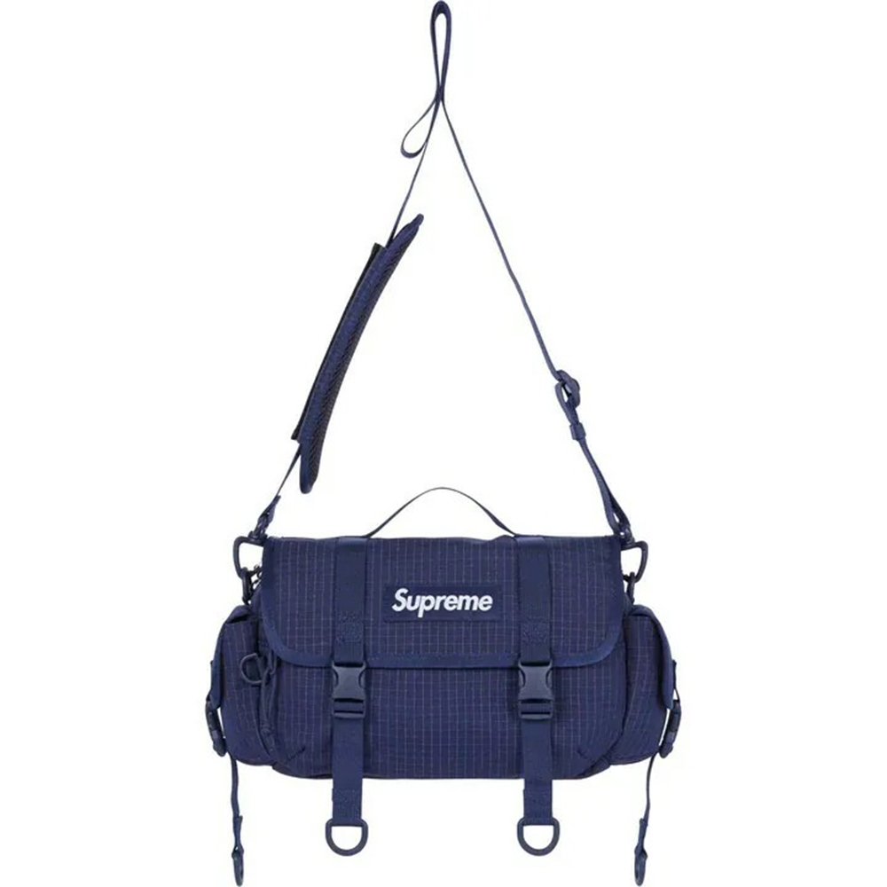Supreme 24SS Mini Duffle Bag 圓筒包深藍/黑色/迷彩旅行袋側背包