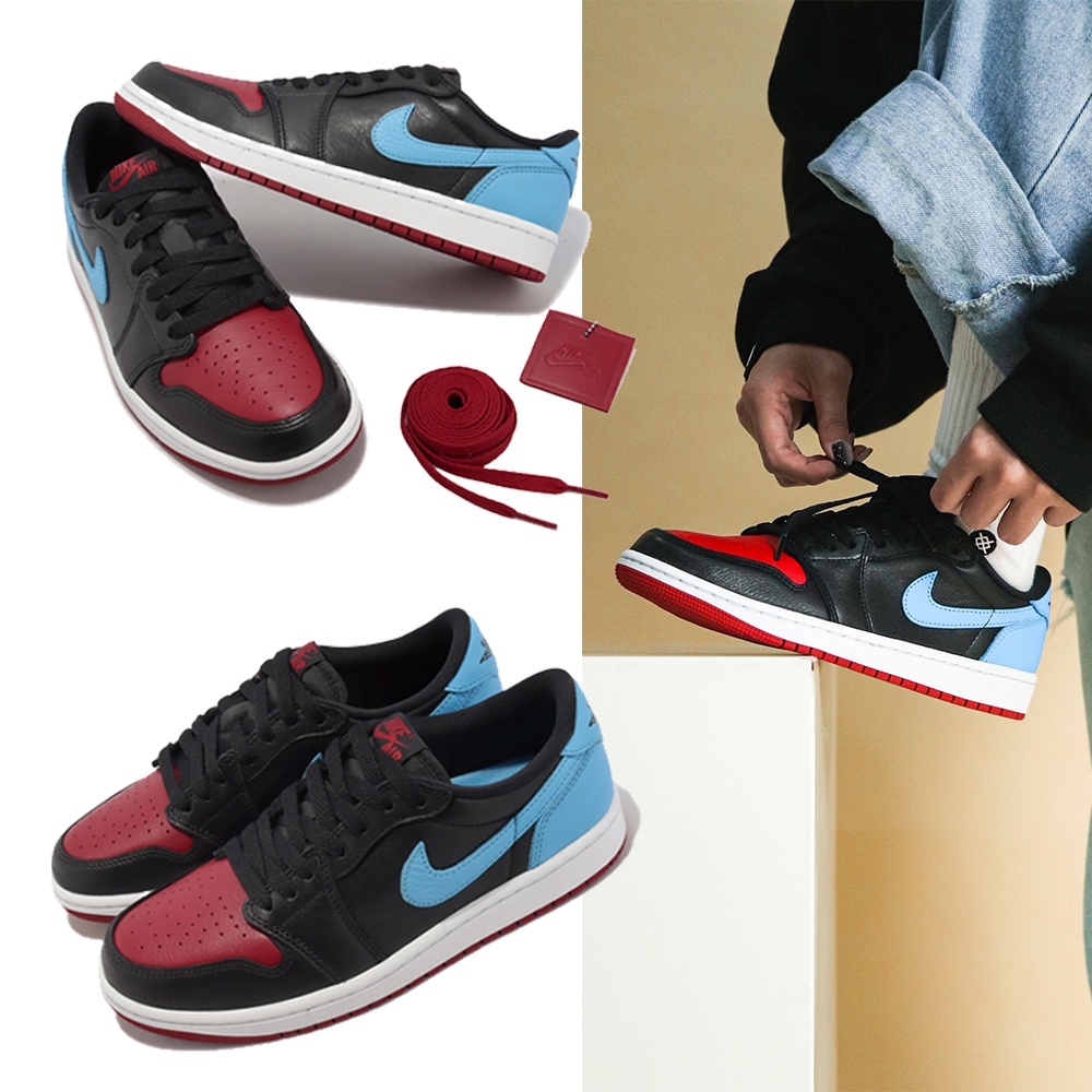 Nike Wmns Air Jordan 1 Retro Low OG 女鞋男鞋黑北卡藍芝加哥紅