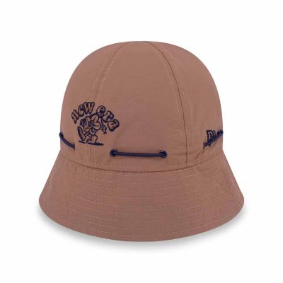 NEW ERA 男女 鐘型帽 OUTDOOR FISH NET NEW ERA 卡其 NE14700436