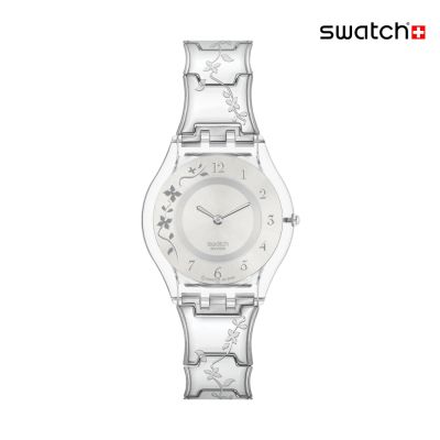 Swatch CLIMBER FLOWERY 超薄手錶/男錶/女錶/瑞士製造 SS08K100G (34mm)