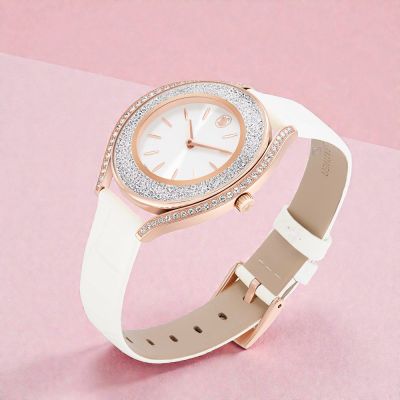 SWAROVSKI 施華洛世奇 Crystalline Aura 極致時尚腕錶 女錶-5730146