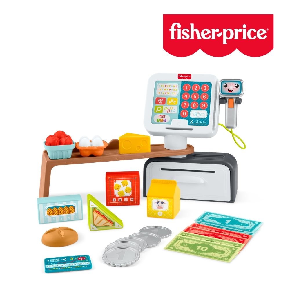 奇哥官方旗艦 Fisher-Price 費雪 智慧學習收銀機