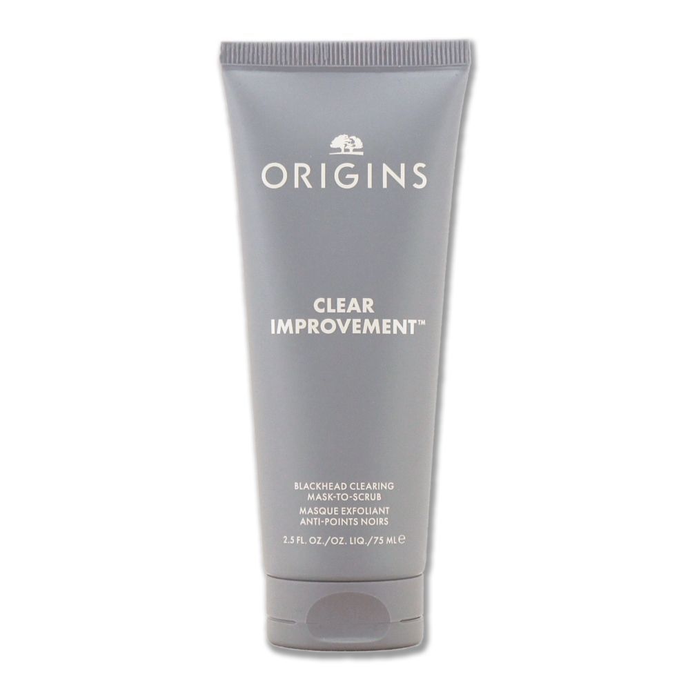 ORIGINS 品木宣言 泥娃娃活性碳極效淨黑頭面膜 75ML（效期至2027年07月）
