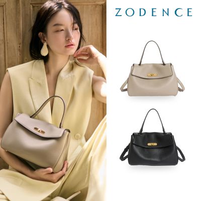 ZODENCE OPHELIA進口真皮垂墜感手提斜背包-多色