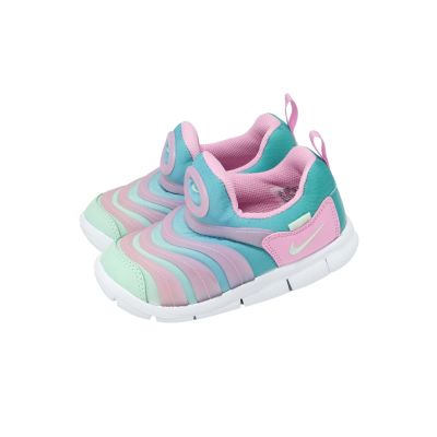 Nike 休閒鞋 Dynamo Free TD 小童鞋 學步鞋 粉 無鞋帶 343938-642